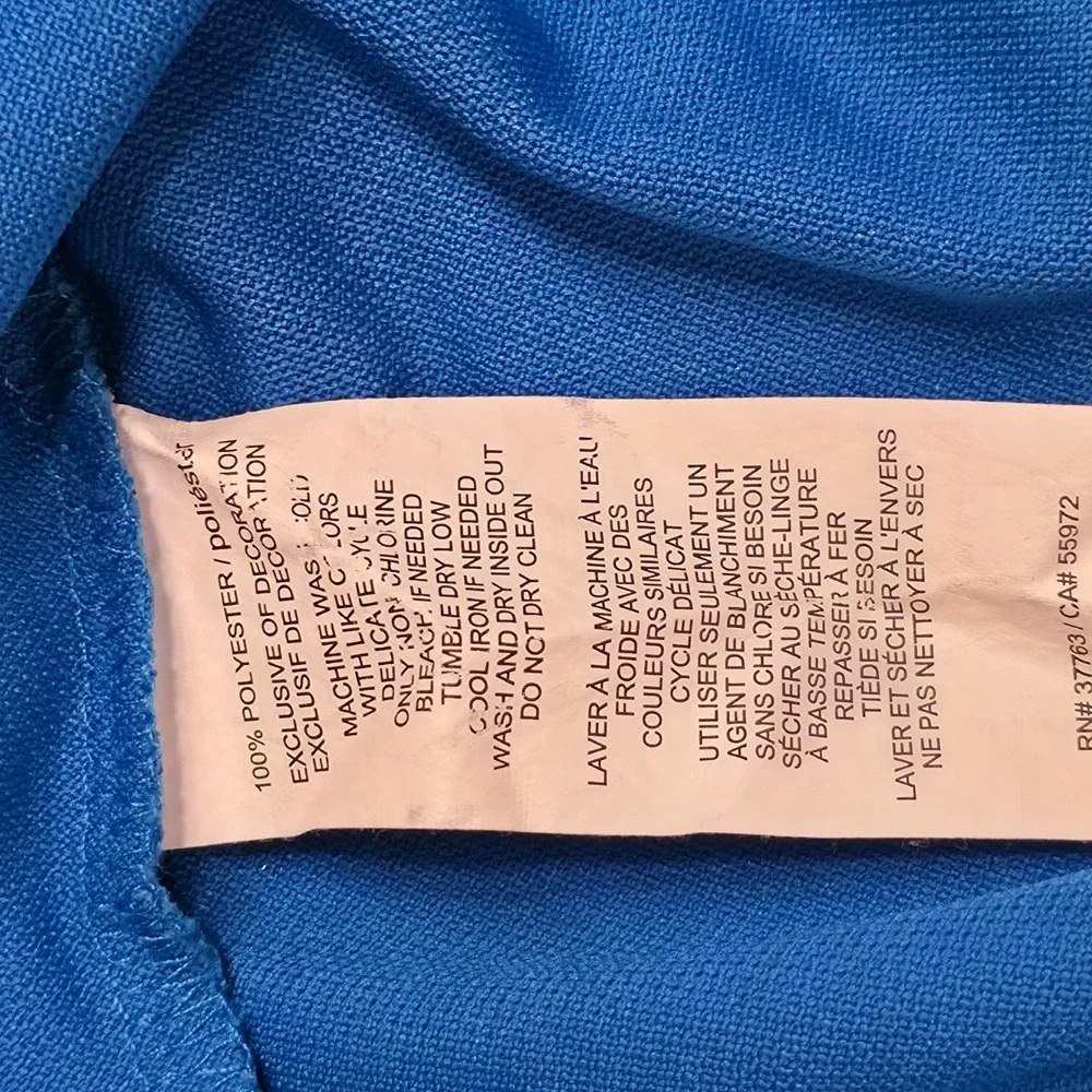 Ben Hogan Blue Performance Golf Polo Shirt XL Polyester Athletic Casual - Picture 6 of 6